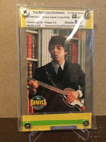 Paul McCartney-The Beatles-1993 River Group Apple-#148-Graded Card-RMU-9-1230728