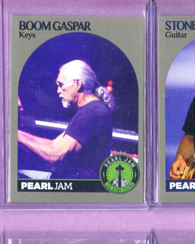 Pearl Jam-Trading Card-Boom Gaspar-2018 Seattle-Live_Keyboard-Licensed-Authentic