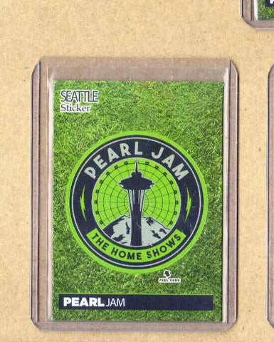 Pearl Jam-Trading Card Sticker-2018 Seattle-NNO-Official Licensed-Authentic