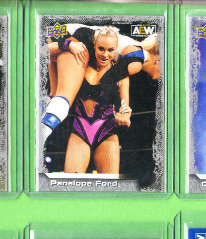 Penelope Ford-AEW-2022 Upper Deck Card-#21-All Elite Wrestling-Mint