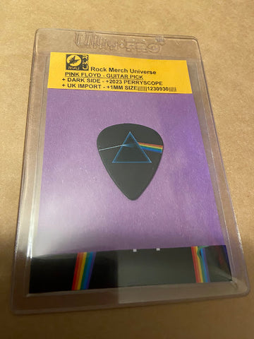 Pink Floyd-Guitar Pick-UK Import-DarkSid-Labeled_Licensed-New In UltraPro Holder