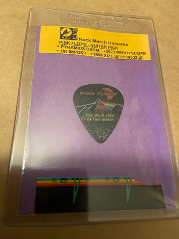 Pink Floyd-Guitar Pick-UK Import-Pyramid-Labeled_Licensed-New In UltraPro Holder