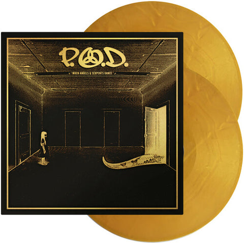 P.O.D. - When Angels & Serpents Dance - Gold, Gatefold LP Jacket-Vinyl LP Album-2022