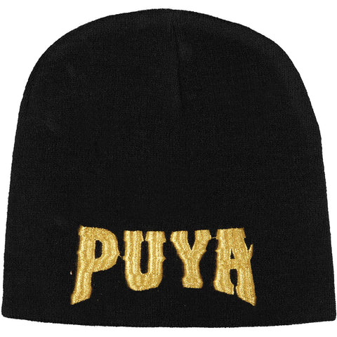 Puya - Gold Logo Beanie