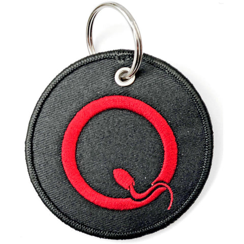 Queens Of The Stone Age - Embroidered - Q Logo - Collector's Keychain (UK Import)