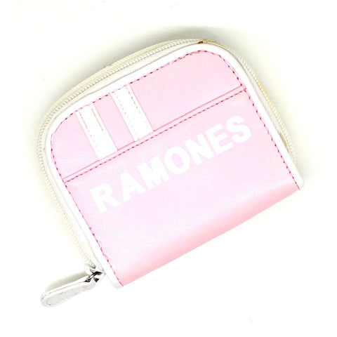 Ramones - White On Pink Presidential Seal Logo Girls Wallet