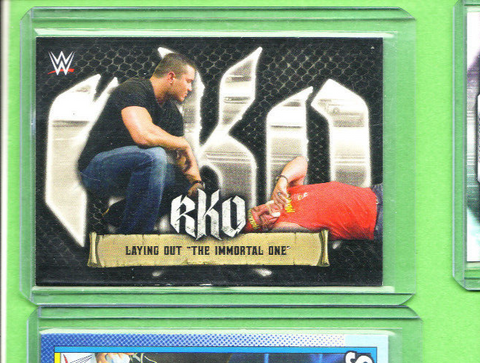 Randy Orton-RKO Insert-WWE-2021 Topps Card-#RKO-2-Near Mint