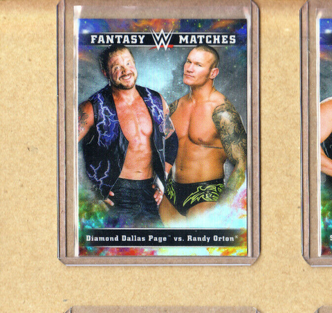 Randy Orton Vs. Diamond Dallas Page-2020 Topps Chrome Fantasy Matches-WWE-Mint