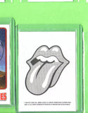 Rolling Stones-Satin Sticker Trading Card-2006 Premium RST-Eur-Licensed-CPI-Mint