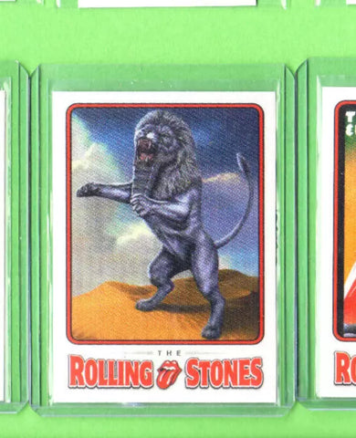 Rolling Stones-Satin Sticker Trading Card-2006 Premium RST-B2B-Licensed-CPI-Mint