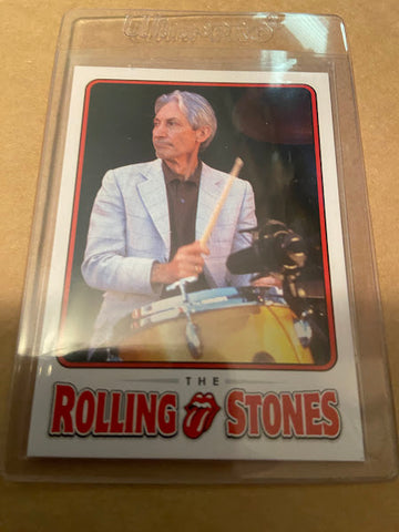 Rolling Stones-Trading Card-2006 Premium RST-#12-Watts-Licensed-CPI-Mint