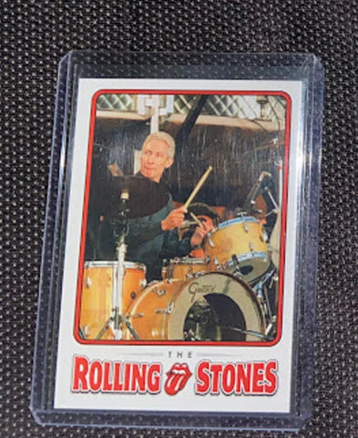 Rolling Stones-Trading Card-2006 Premium RST-#56-Charlie Watts-Licensed-CPI-Mint