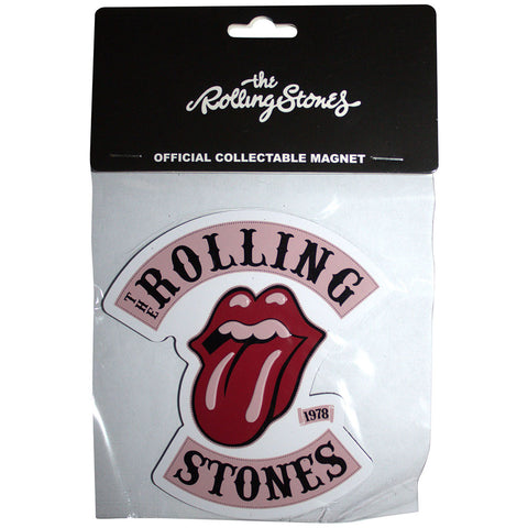 Rolling Stones - Tongue Logo Embossed Fridge Magnet (UK Import)