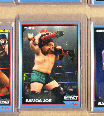 Samoa Joe-2011 TNA Impact TriStar Signature Card-#74-Mint