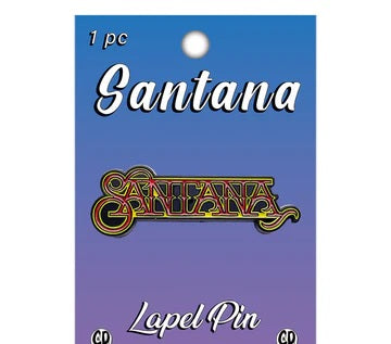 Santana - Logo - Lapel Pin Badge