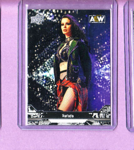 Saraya-AEW Trading Card-2023 Upper Deck-#35-All Elite-Mint