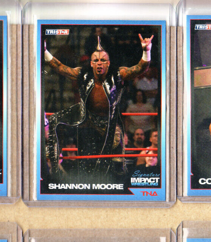 Shannon Moore-2011 TNA Impact TriStar Signature Card-#68-Mint