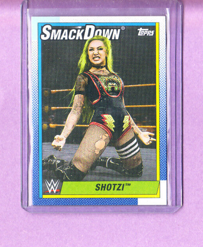 Shotzi Blackheart-2021 Topps Heritage WWE-#93-NMMT