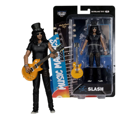 Slash-Guns N Roses-Action Figure-Limited Ed.-McFarlane-COA-Licensed-New In Box