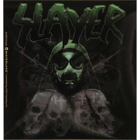 Slayer - Gas Mask - Sticker