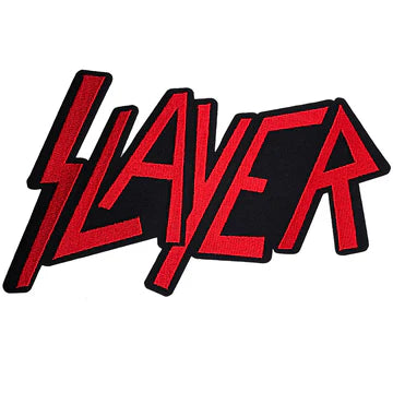 Slayer - Red Logo - Large 10 Inch - Collector's - Back Patch