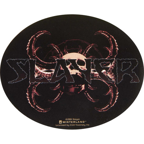 Slayer - Skull Horns - Sticker