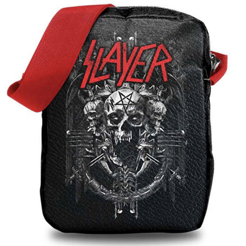 Slayer - Skulls Crossbody Bag - Messenger Bag