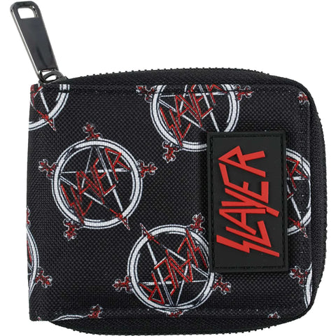 Slayer - Logos Zip Wallet
