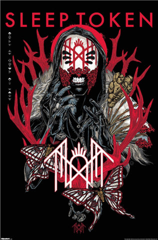 Sleep Token - Poster - Vessel- Licensed-New In Plastic-Rolled-22x34