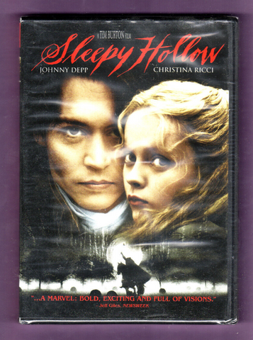 Sleepy Hollow-DVD-Widescreen-Depp-Ricci-1999-2017-Rated R