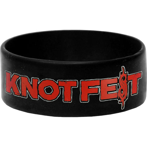 SlipKnot - Knotfest Rubber Bracelet Wristband - One - Licensed New