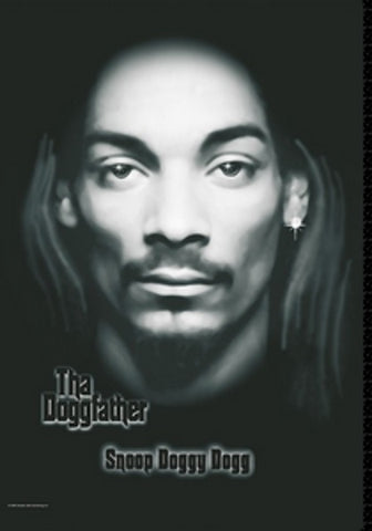 Snoop Doggy Dogg-Flag-Textile Poster-Tha Doggfather Flag