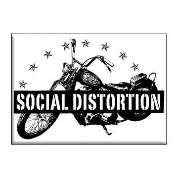 Social Distortion-Magnet-Moto Stars-Fridge-Locker-Collector's