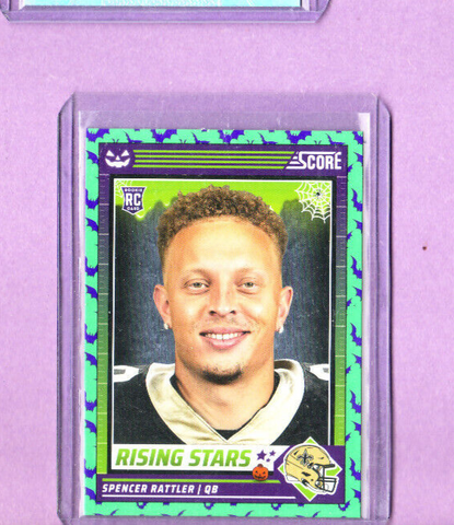Spencer Rattler-2024 Score-A-Treat Rookie-Saints-South Carolina-Card-#45-Mint