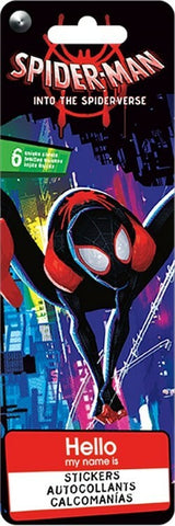 Spiderman Spiderverse-Sticker Collection-6 Sheets Of Stickers-Marvel