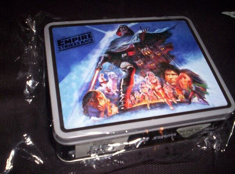 STAR WARS-Collector's Tin Lunch Box-Embossed-New In Plastic-Empire