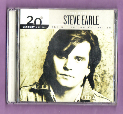 Steve Earle-CD-Best Of-20th Century-MCA-Universal-2003-12 Tracks-Licensed