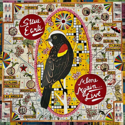 Steve Earle - Alone Again (Live) - Vinyl LP Album-2025