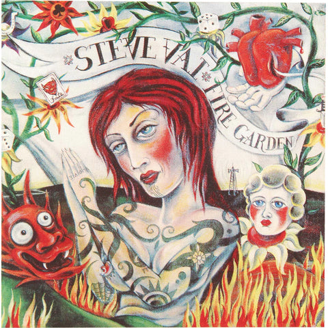 Steve Vai - Fire Garden Sticker