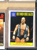 Stone Cold Steve Austin-2016 Topps Heritage Record Breaker WWE Card-#25