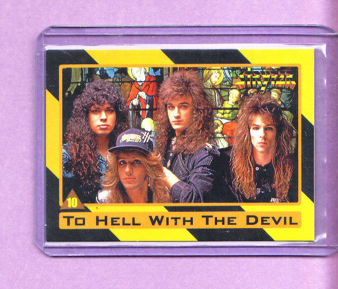 Stryper-Trading Card-2023 Premium-Limited Edition-#10-Licensed-Authentic-Mint