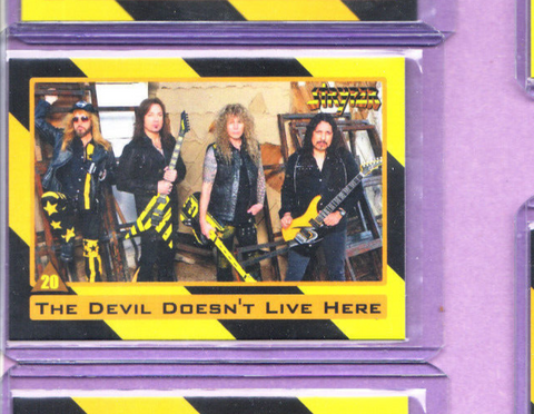 Stryper-Trading Card-2023 Premium-Limited Edition-#20-Licensed-Authentic-Mint