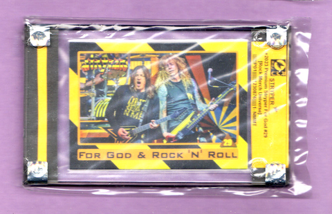 Stryper-Framed & Labeled Trading Card-2023 Premium-Limited Edition-#29-Licensed