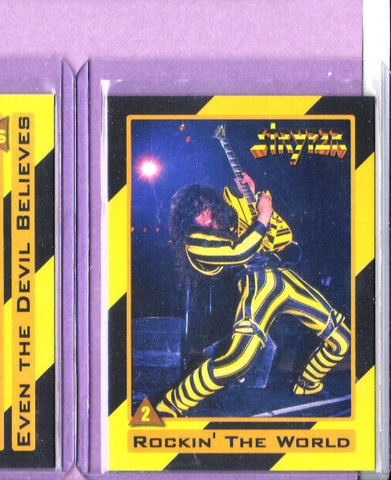 Stryper-Trading Card-2023 Premium-Limited Edition-#2-Licensed-Authentic-Mint