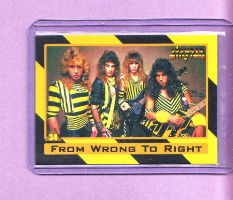 Stryper-Trading Card-2023 Premium-Limited Edition-#34-Licensed-Authentic-Mint