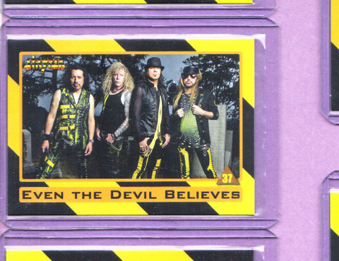 Stryper-Trading Card-2023 Premium-Limited Edition-#37-Licensed-Authentic-Mint