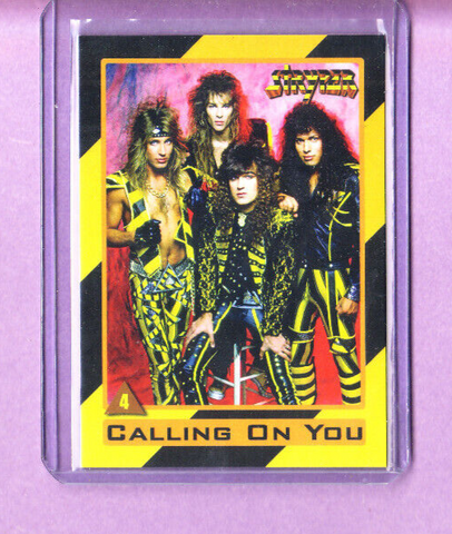 Stryper-Trading Card-2023 Premium-Limited Edition-#4-Licensed-Authentic-Mint