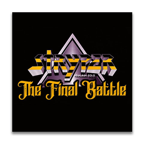 Stryper - Sticker - Final Battle Logo-3.5 Inch Sticker