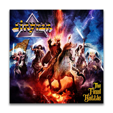 Stryper - Sticker - Final Battle Cover Art-3.5 Inch Sticker