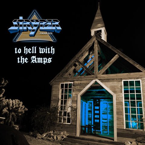 Stryper - To Hell With The Amps - Blue Vinyl LP Album-2 LP-2024